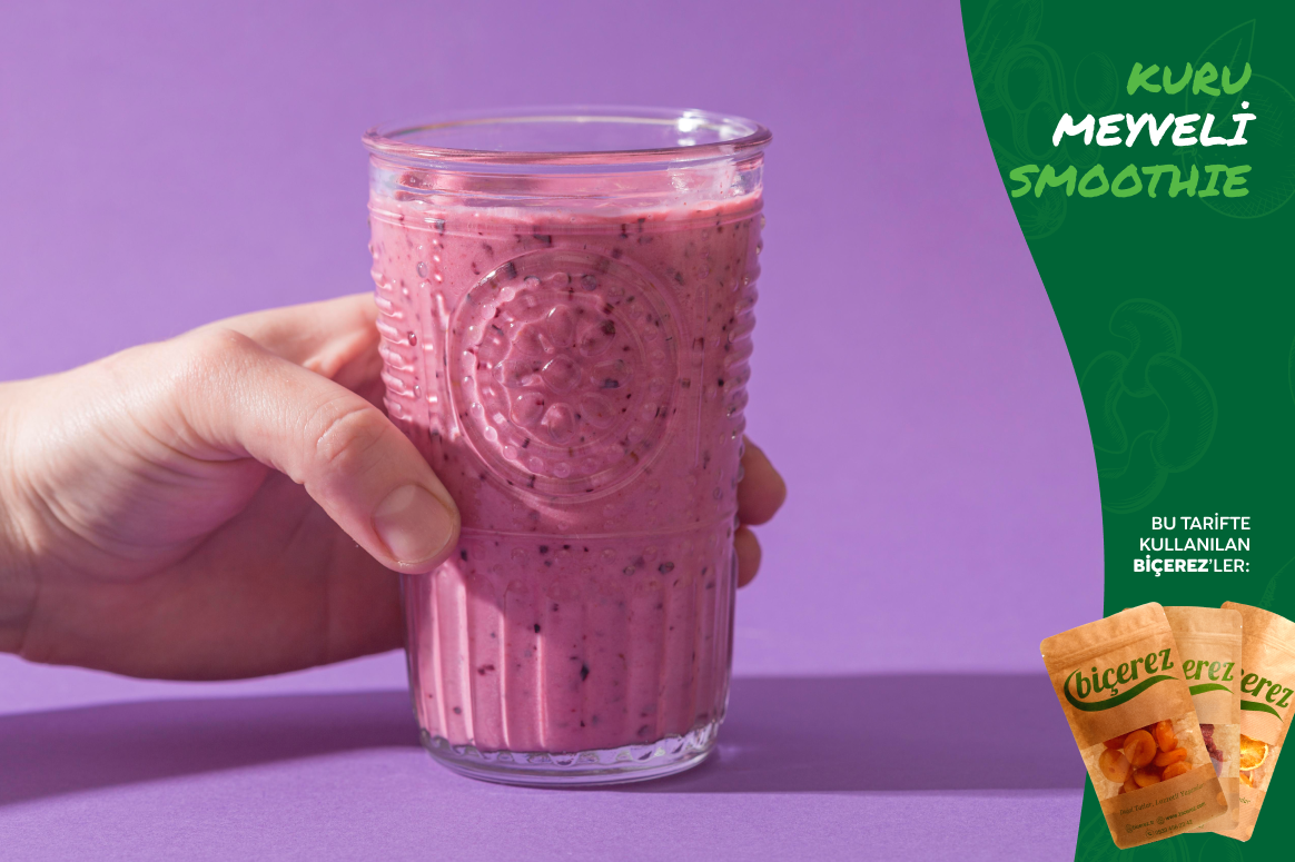 Kuru Meyveli Smothie 