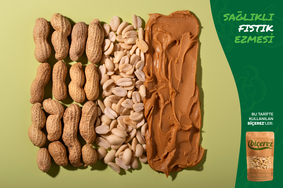 Sağlıklı Fıstık Ezmesi Tarifi
