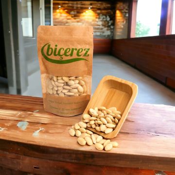 Soyulmuş Beyaz Badem İçi Vakumlu Taze Paket Soyulmuş Beyaz Badem Içi - Sağlıklı Atıştırmalık - 1 Kg