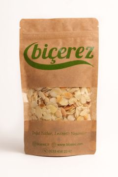 Badem File Doğal Badem File Vakumlu Taze Pakette – Sağlıklı Atıştırmalık Seçimi - 1 Kg