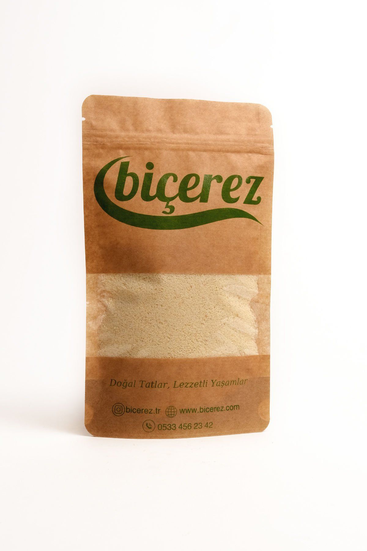 Badem Tozu Doğal Badem Tozu Vakumlu Taze Pakette Yüksek Kalite - Glutensiz ve Vegan 500 gr