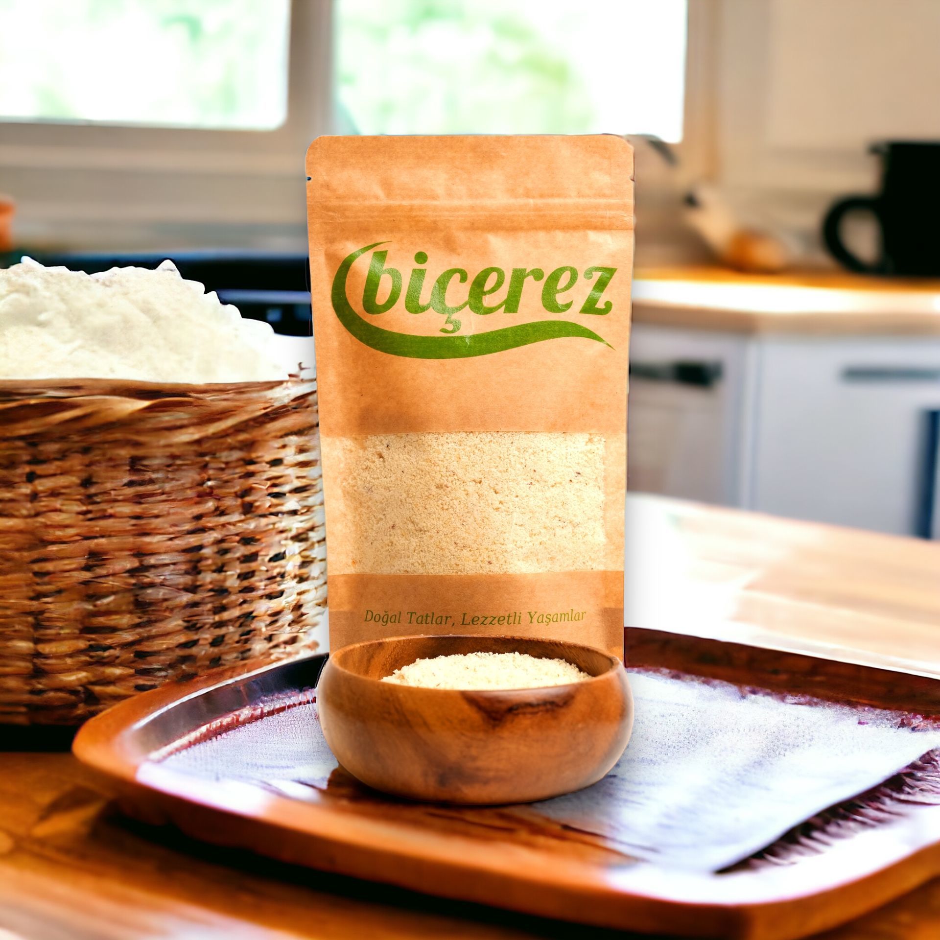 Fındık Tozu Fındık Tozu Yüksek Kaliteli Doğal ve Vakumlu Taze Pakette - 500 GR